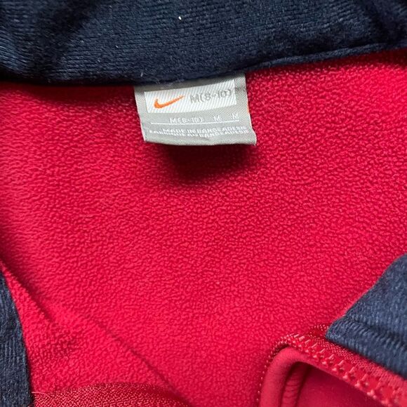 Nike US Soccer Black and Red Fleece Jacket - Picture 4 of 8